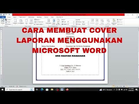 Video: Bagaimanakah cara saya mencetak sampul dalam Open Office 4?