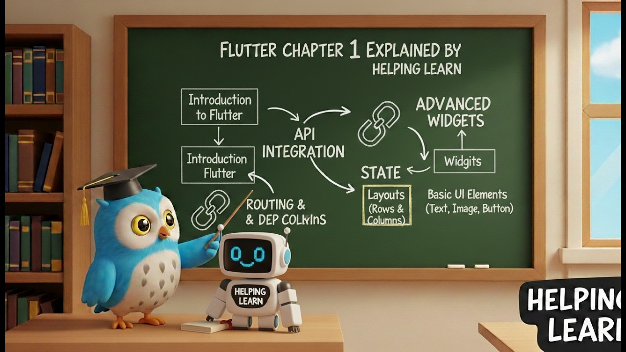 Flutter Chapter 1 Explain In Bengali By Helping Learn - YouTube