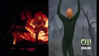 Pumpkin Man VS Pennywise DANCE DUEL