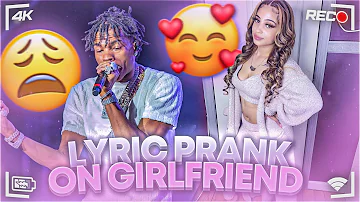 LIL BABY - “Close Friends” | LYRIC PRANK ON GIRLFRIEND 🥰 **LEADS TO BREAK UP**