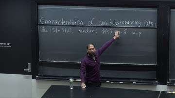 Subhash Khot: Characterization of Non-expanding Sets in the Grassmann Graph