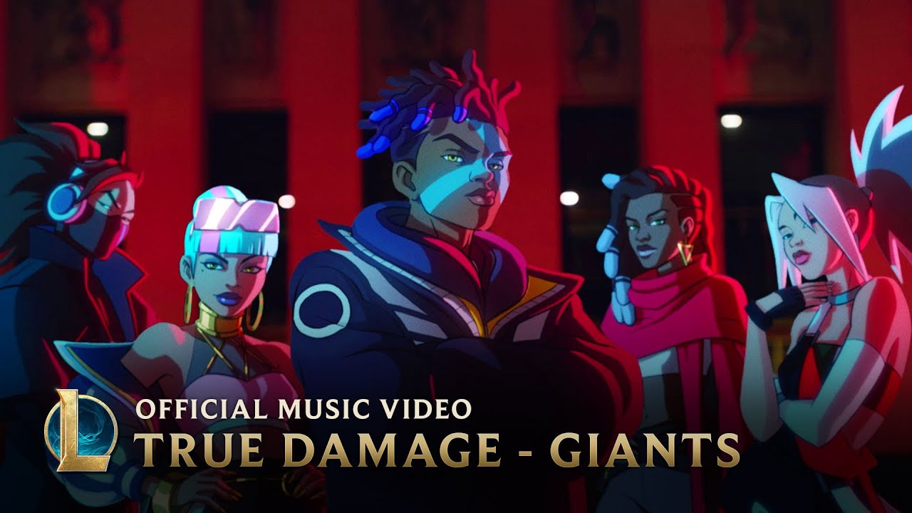 True Damage – GIANTS (ft. Becky G, Keke Palmer, SOYEON, DUCKWRTH, Thutmose) |  League of Legends