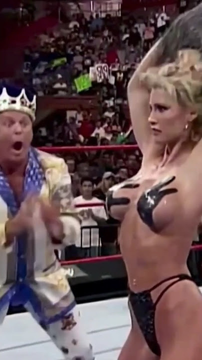 Anything can happen in the WWF 🍑🍑 Sable reveals her 'bikini' 👙👙  - 7/1998