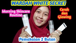REVIEW WARDAH WHITE SECRET Pemakaian 1 Bulan - Wajah Jadi Glowing & Cerah || Fatma