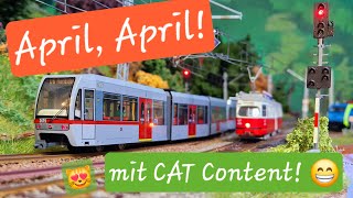 H0 Modelleisenbahn - April April!