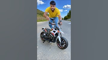 My Crazy Mini Dirt Bike Unboxing and Testing Fun😁