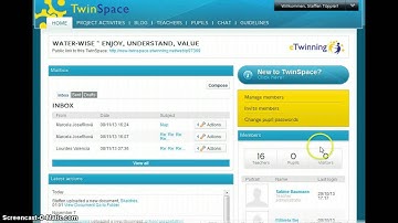 TwinSpace - managing members