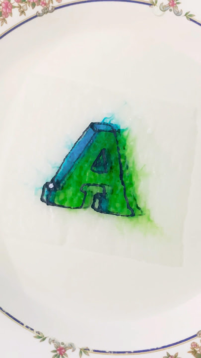 tissue paper magic drawing. Emoji color mixing.#drawing #trending #shorts #art