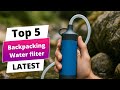✅ Best backpacking water filter Backpacking water filter (Buying Guide)