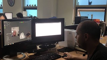 Exhibition Oh! making film : Testing Kinect