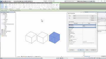 [REVIT - Level 1] - Tạo mô hình có tham số Parameter