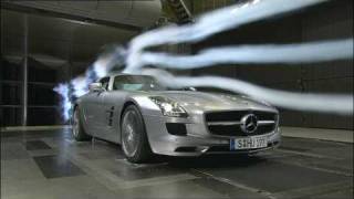 Mercedes-Benz SLS AMG Developement and Testing Wind tunnel