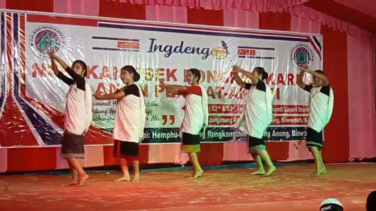 SERDIHUN AJANG Karbi dance performance at Bishwanath District