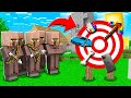 KÖYDE HEDEFİ VUR ÖDÜLÜ AL OYNADIK! 😱 - Minecraft