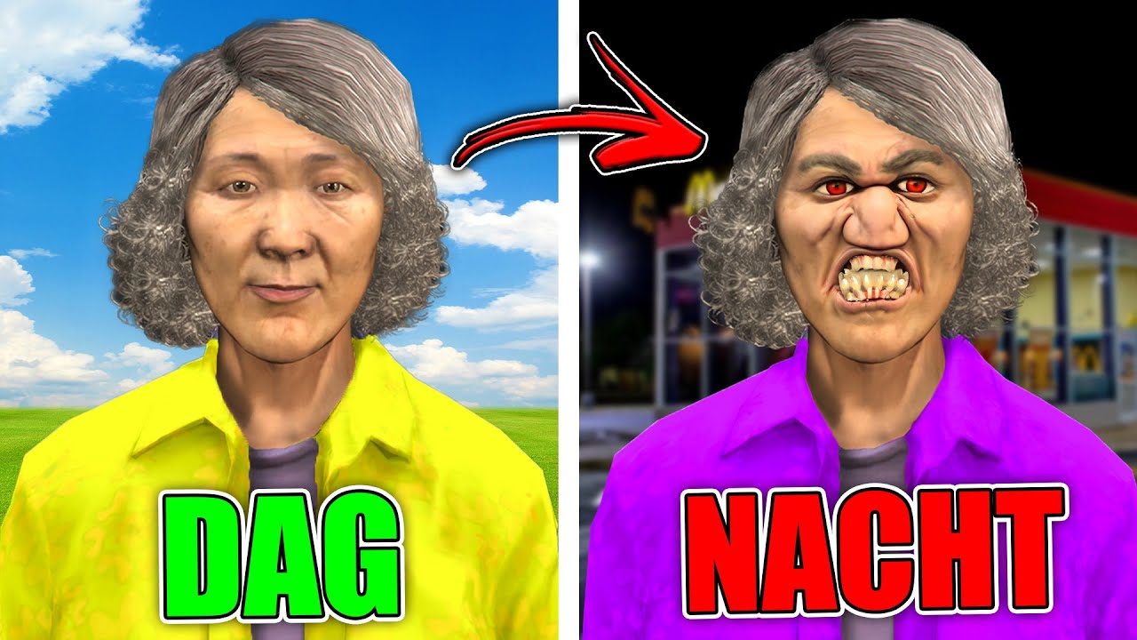 IK LEEF 24 UUR ALS BOZE OMA! || GTA 5 #326