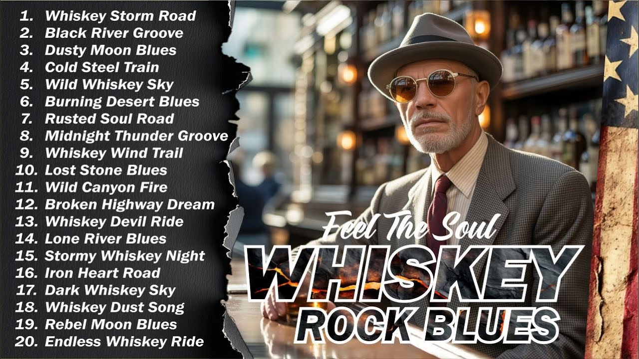 24/7 Blues Rock & Soul Ballads | Peaceful Worship Music for Deep Relaxation, Healing & Rest