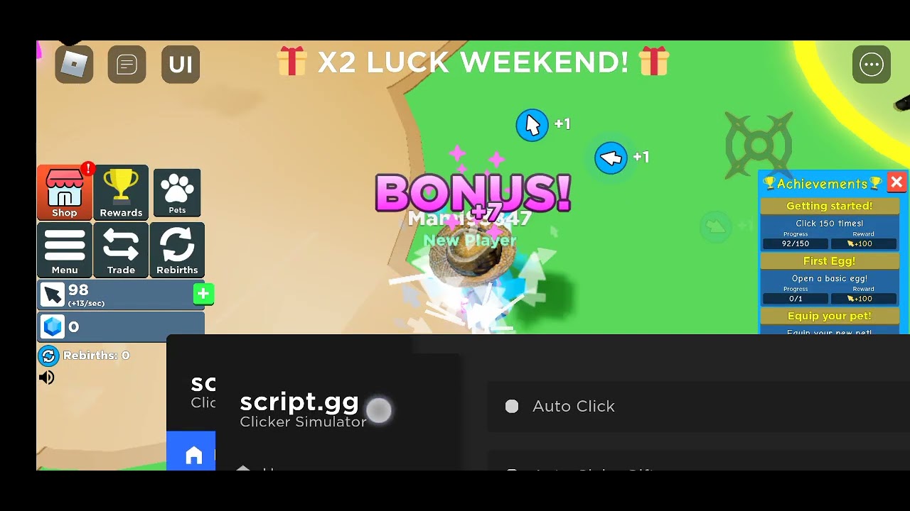 Arceus x New Clicker simulator script