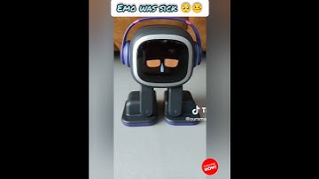 emo was sick #emo #emorobot #emopet #petrobot #airobot #robot #petbot #minirobot