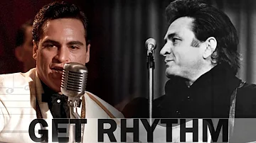 Joaquin Phoenix vs. Johnny Cash Comparison ◾️ Get Rhythm MOVIE CLIP Walk The Line