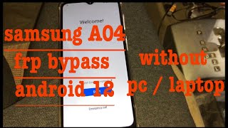 samsung a04 (a045f) frp bypass android 12 oneui 4.1 without pc/laptop #frp #samsunggalaxy #a04