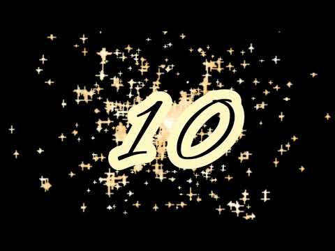 10 second countdown timer / 10 9 8 7 6 5 4 3 2 1 0 / 10to0