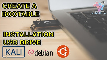 How to Create a Kali Linux, Debian Installation USB Pen Drive