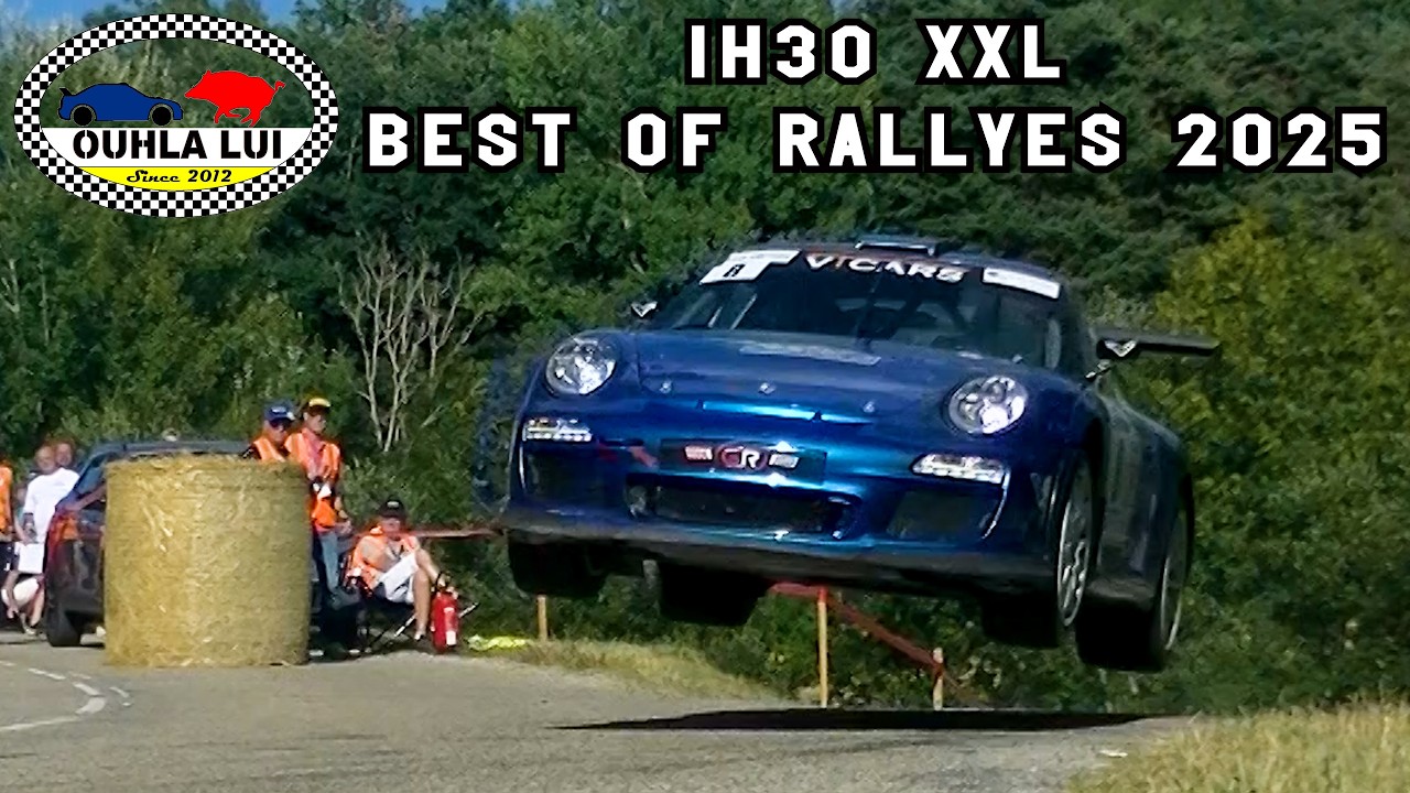 1H30 XXL Best of Rallyes 2025 Crashs & Mistakes by Ouhla Lui