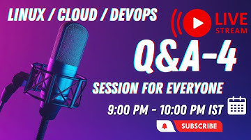 Live Streaming - 4 | Doubt Clearing And Mentorship Session on Linux/Cloud/DevOps Role