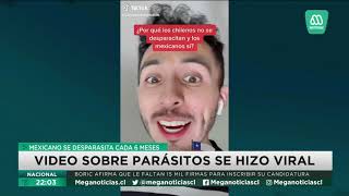 Mexicano se desparasita cada 6 meses: el viral de TikTok que se masificó en Chile