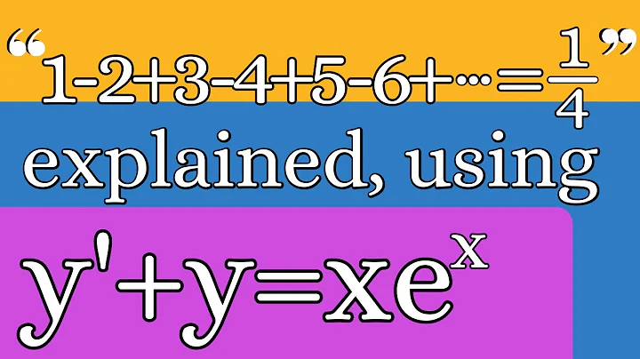 Alternating sum of natural numbers using.... diffe...