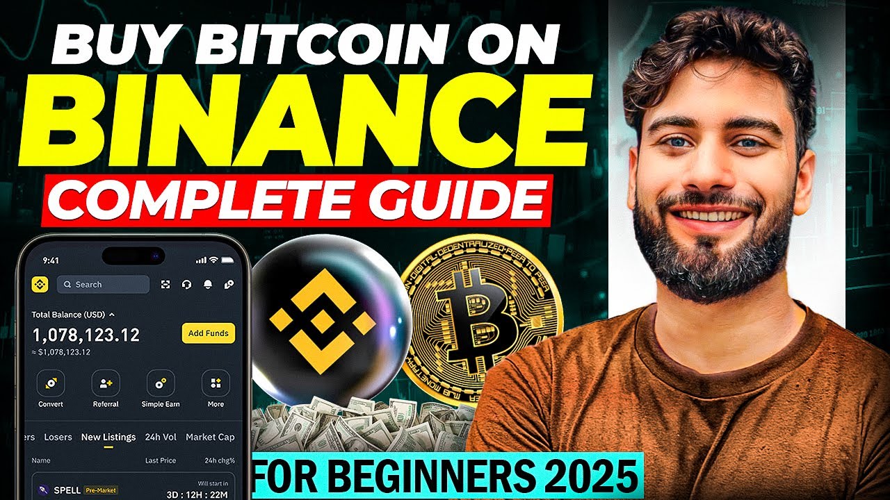 How to Buy Bitcoin in Binance 2025 | Binance trading for beginners | Vishal  Techzone