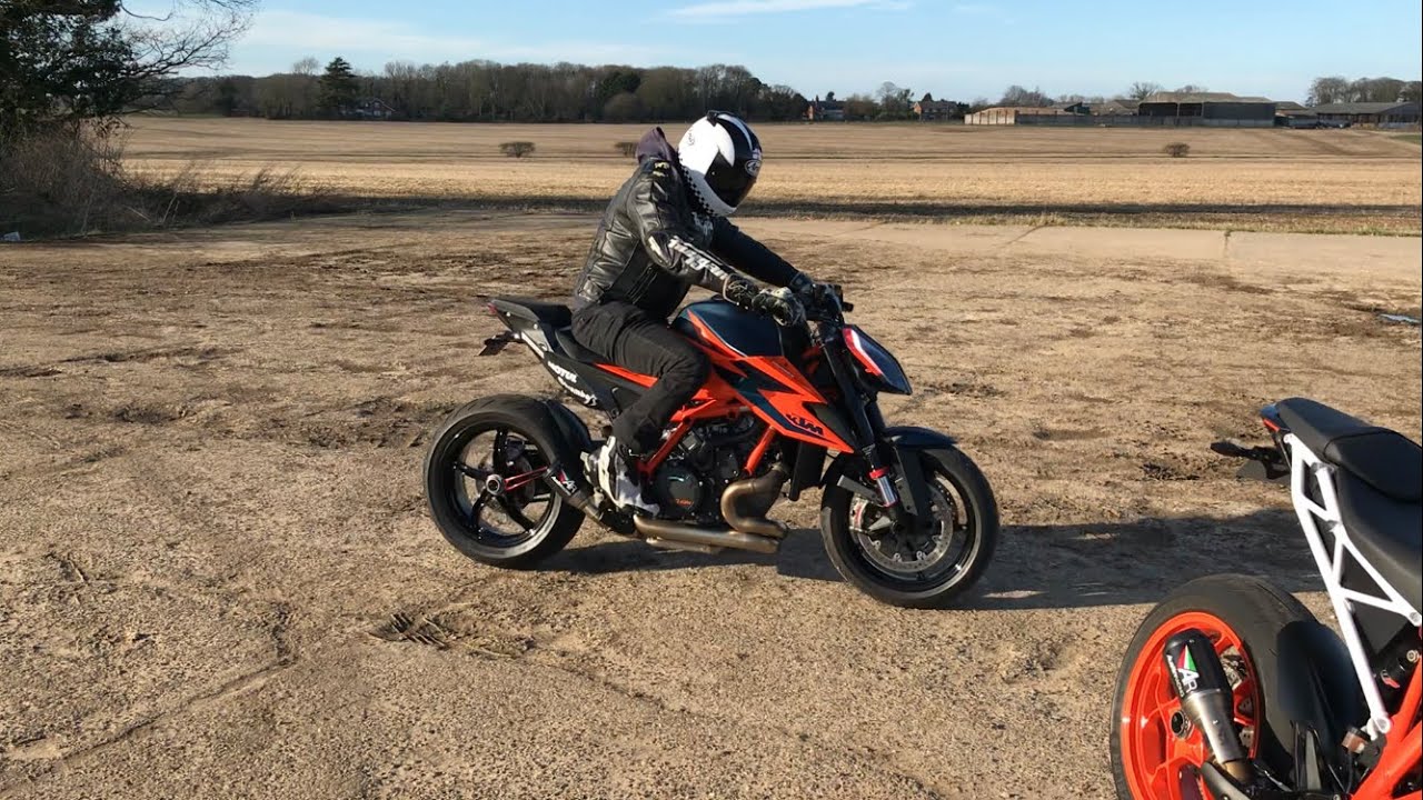 KTM 1290 Super Duke R Austin Racing GP1R Exhaust Sound - YouTube