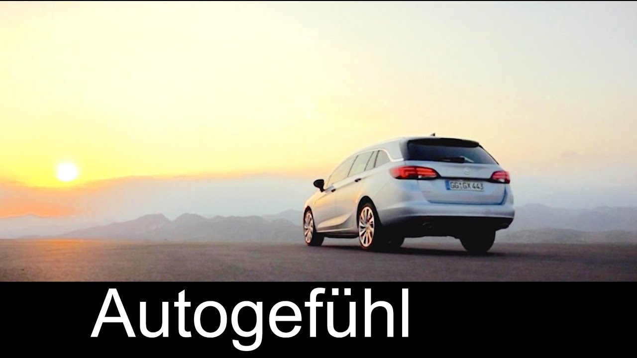 New Opel Astra Sports Tourer 17 Exterior Trunk Autogefuhl Youtube