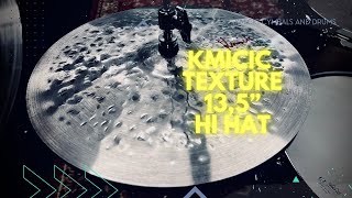 Kmicic Texture Hi-hat 13,5” #cymbalsmith #hihat #customcymbals