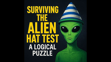 Surviving the Alien Hat Test: A Logical Puzzle #BrainTeaser #LogicPuzzle #MindGames