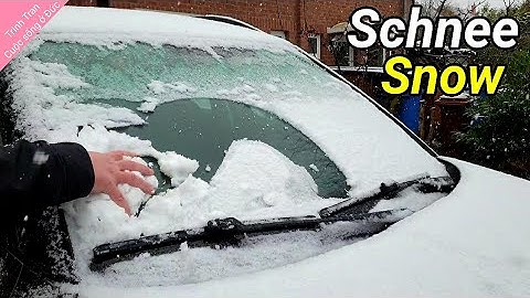 Nhà cửa, đường phố ở Đức khi tuyết rơi | Mùa đông ở Đức | Cuộc sống ở thôn quê #208