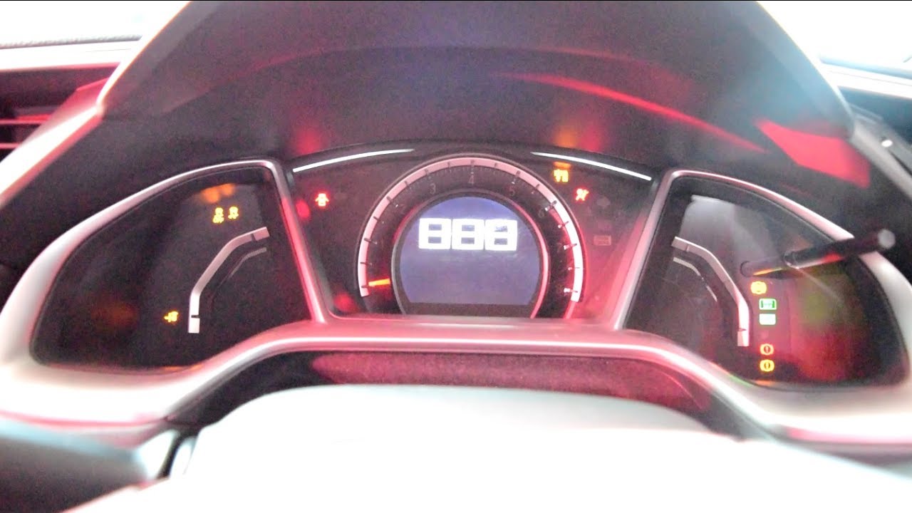 How to do instrument Cluster Diagnostic Test  Honda City 2009 