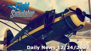 Microsoft Flight Simulator Daily News 12/24/2022 - Norseman, Boeing 757,  Stockholm ESSA & JetRanger
