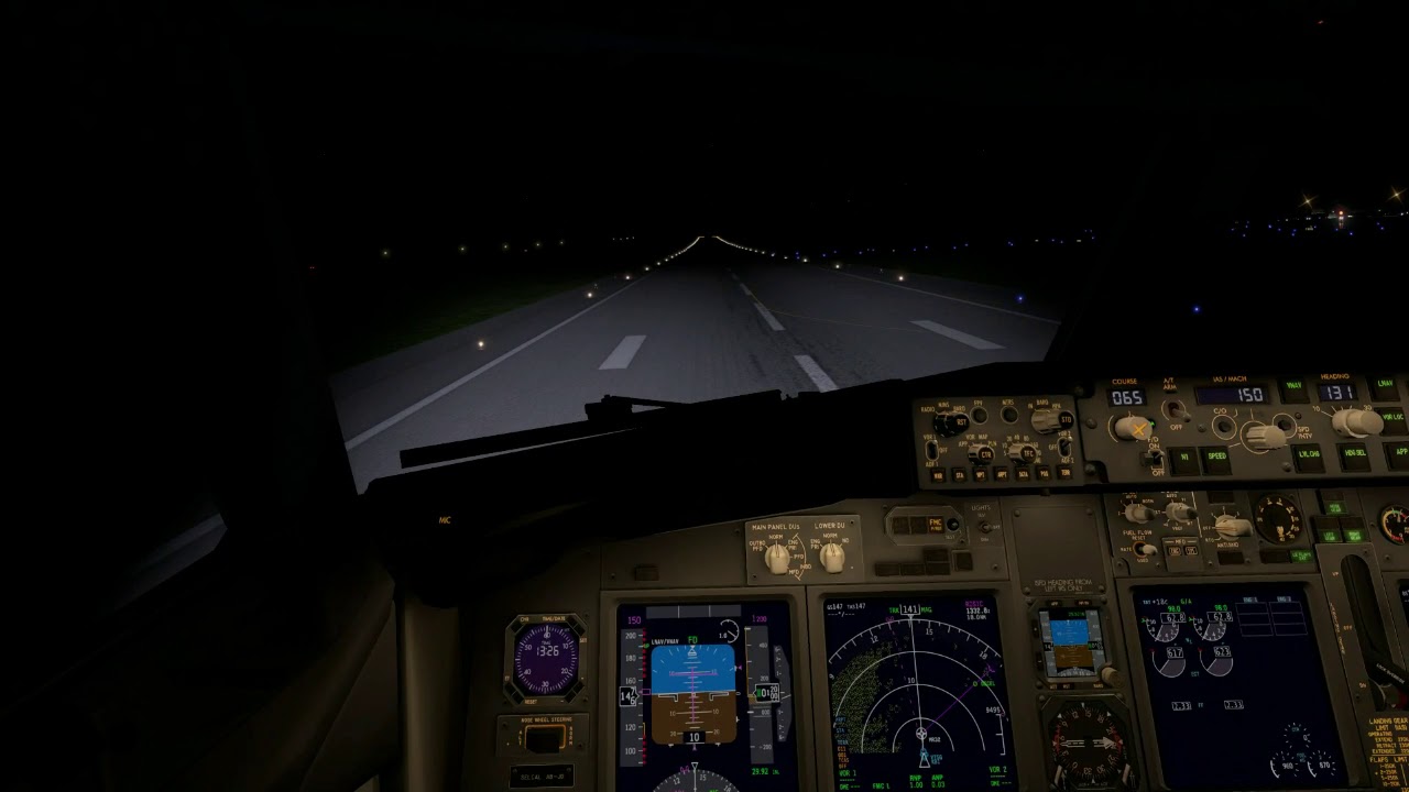 Hard landing at Krabi Airport KBV (X-Plane 11)