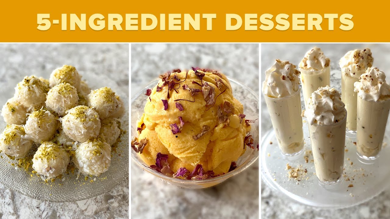 This Chef Makes 3 Indian Desserts Using Only 5 Ingredients Each  Tasty
