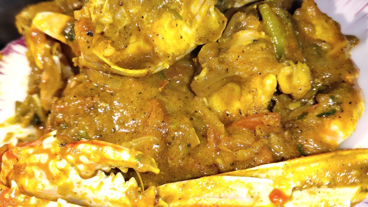 Crab Gravy/How to make crab gravy/Spicy Crab Gravy/நண்டு கிரேவி YouTube