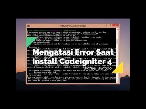 SOLUSI MENGATASI ERROR REQUIRES ext-intl SAAT INSTAL CODEIGNITER 4