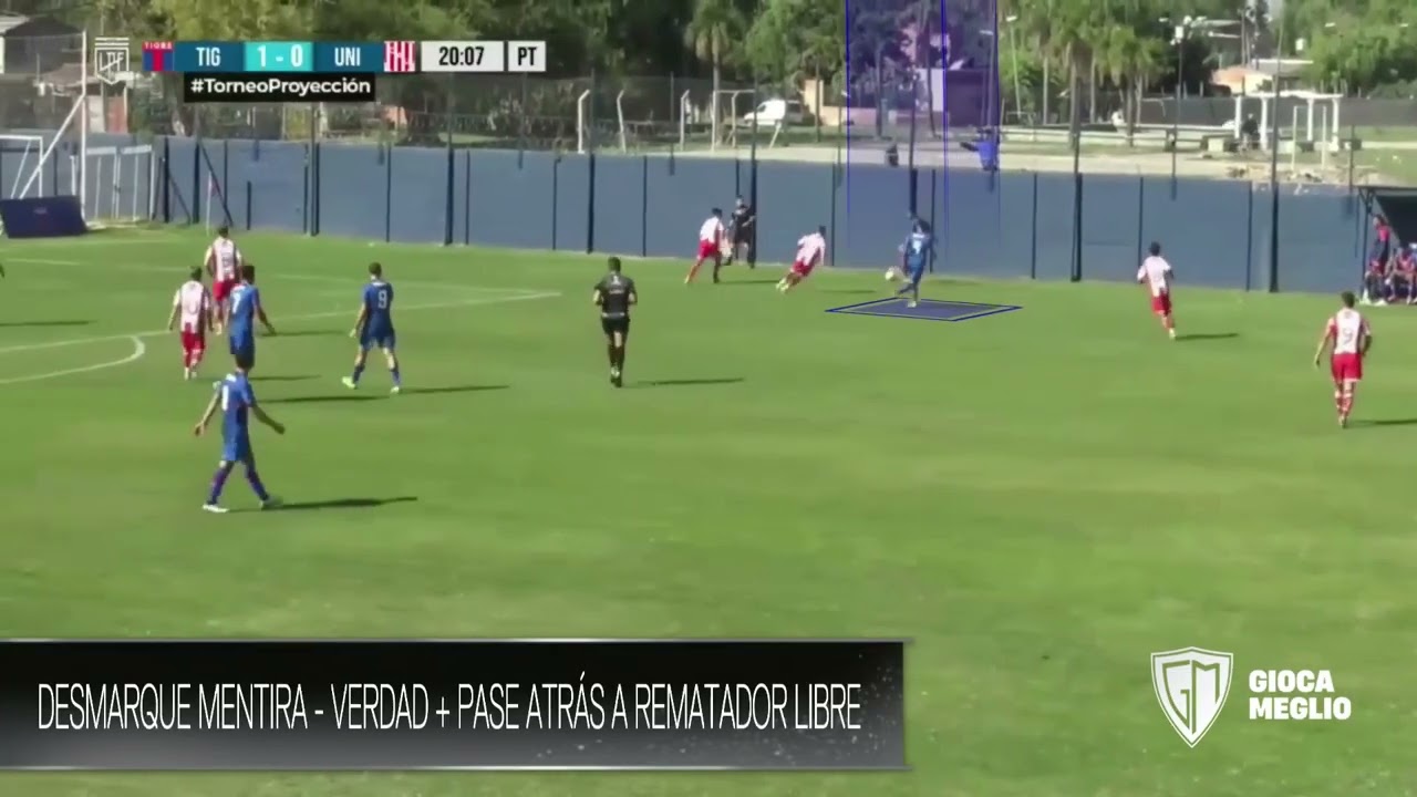 Videoanalisis: Valentin Moreno - Tigre - Reserva - Gioca Meglio