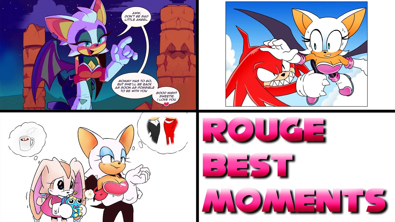 The Very Best of Rouge the Bat - Sonic Comic Dub Comp - YouTube