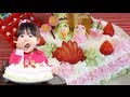 桃の節句に「ひな祭りっぽいケーキ」を作ってみる Hinamatsuri Cake Recipe