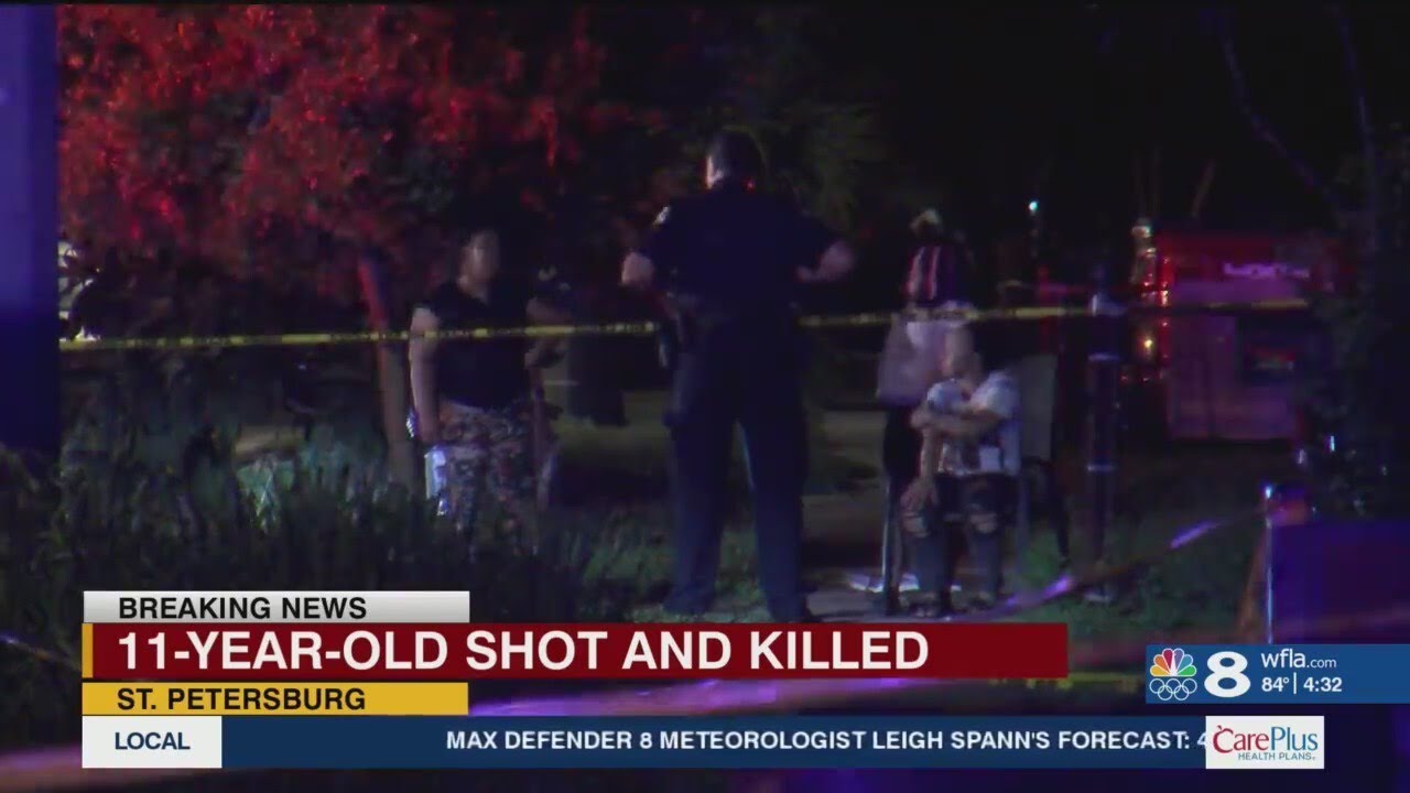 11-year-old killed in St. Petersburg shooting