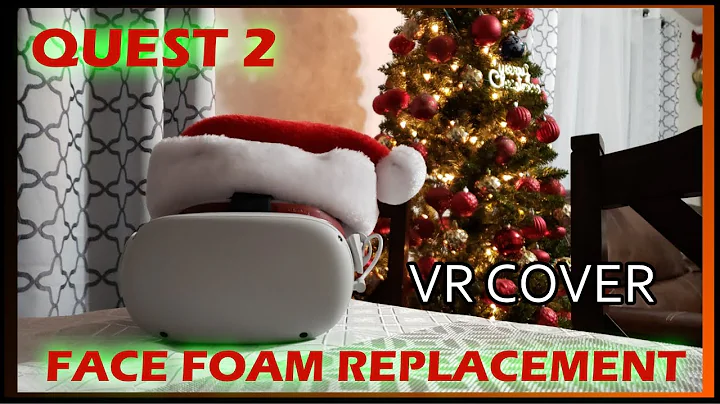 Face Foam Replacement for the Quest 2! - VR Cover Quest 2 Facial Interface  Winter Edition Review