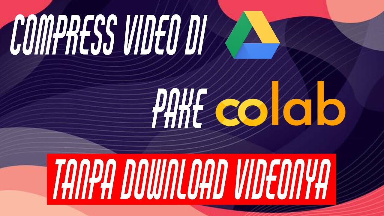 Cara kompress video langsung di drive youtube