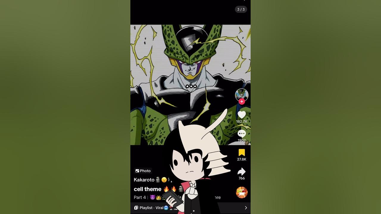 Perfect Cells theme is FAKE!? #anime #manga #shorts Perfect Cells theme is FAKE!? #anime #manga #shorts