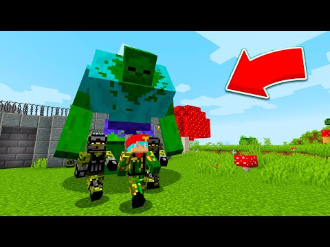 Видео: ПОЧЕМУ ЗОМБИ МУТАНТ НАПАЛ НА СОЛДАТ В МАЙНКРАФТ ! Алексбой Minecraft